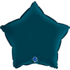 Balon Foliowy - Satynowa Niebieska Morska Gwiazdka 46 cm, Grabo