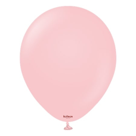 Balony lateksowe Kalisan Macaron Pink, różowy, 13 cm, 100 szt.