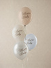 Balony lateksowe Welcome Baby, Narodziny, baby shower 30 cm, 6 szt.