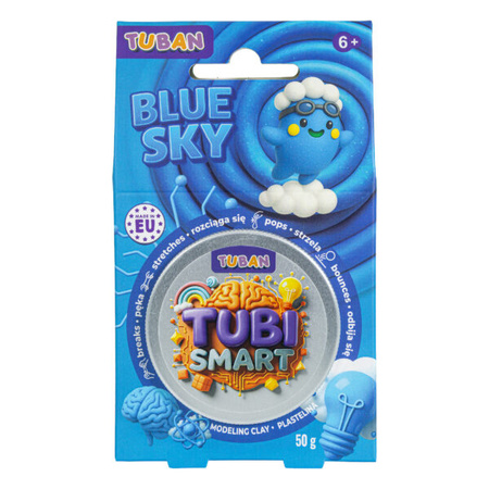 Tubi Smart Plastelina Blue Sky 50G Niebieska