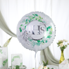 Balon foliowy, Pierwsza Kominia, IHS Eukaliptus srebrny 45cm