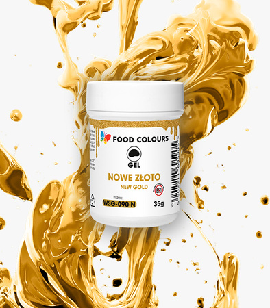 Barwnik spożywczy w żelu ZŁOTY 35g