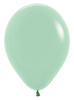 Balony lateksowe Sempertex, Pastel Dusk Green Tea 30 cm, 50szt.