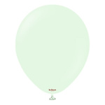 Balony lateksowe Macaron Pale Green, Zielone, 13 cm, 100 szt.
