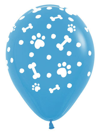 Balony lateksowe Sempertex Łapki, Psi Patrol, 30cm, 25szt.