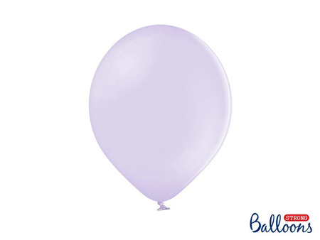 Balony lateksowe Strong, Liliowe, Pastel Light Lilac, 30cm, 50szt.