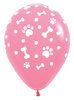 Balony lateksowe Sempertex Łapki, Psi Patrol 30cm, 25szt.