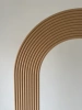 Ścianka dekoracyjna ryflowana łuk, Panel drewniany MDF