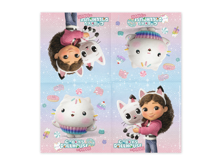 Serwetki Koci Domek Gabi mix 33 x 33 cm 20 szt