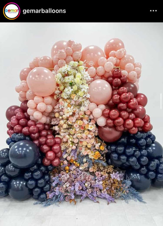 Balony lateksowe pastelowe Shell jasnoróżowe, 30cm, 100 szt.