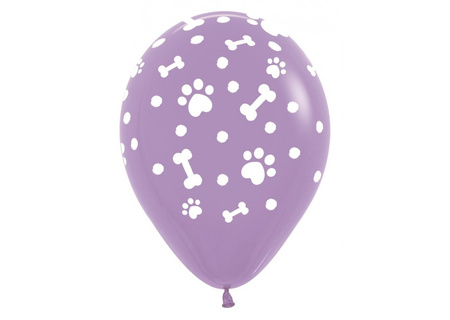 Balony lateksowe Sempertex Łapki, Psi Patrol 30cm, 25szt.