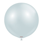 Balony lateksowe Kalisan AURA Ice Blue, niebieskie, 60cm, 2szt.