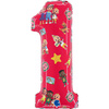 Balon foliowy cyfra 1 CoComelon, 66cm