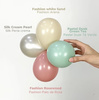 Balony lateksowe Sempertex, Pastel Dusk Green Tea 30 cm, 50szt.