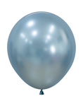 Balony lateksowe Sempertex Silk Arctic Blue 45 cm, 25 szt.