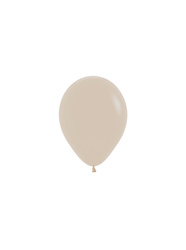 Balony lateksowe Sempertex White Sand, beżowe 12cm, 50szt.