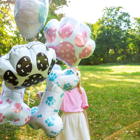 Balon foliowy Kostka dla psa 39 x 62 cm 2 szt