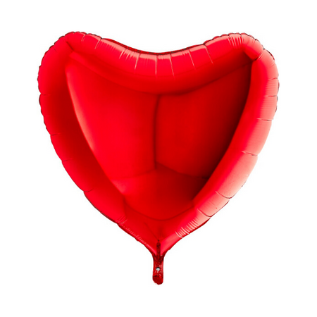 Balon Foliowy - Czerwone Serce 90 cm, Grabo