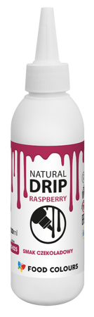 Polewa Natural Drip Raspberry 100 ml Zastygająca Malinowa Do Tortów