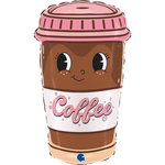 Balon foliowy Kubek Kawa na wynos Coffee To Go 61 cm