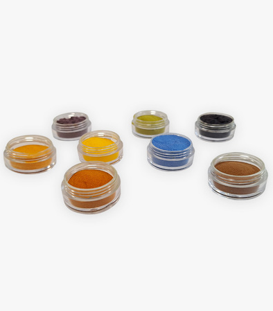 Zestaw Barwników Naturalnych w Proszku NAT-P-01 8 Kolorów Do Wypieków 2,5g