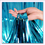 Kurtyna Imprezowa, Morski Zielony, Green, 100x200 cm