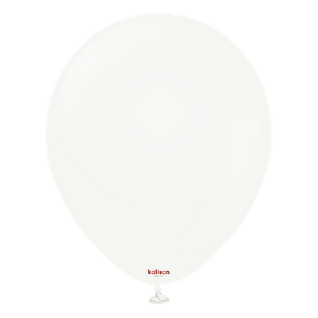 Balony lateksowe White, białe 45cm, 25 szt.