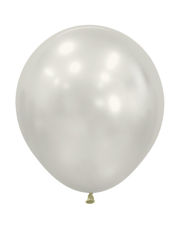 Balony lateksowe Sempertex Silk Oyster White, 45 cm, 1 szt.