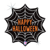 Balon Foliowy Halloween Sieć Pająka holo 46 cm