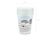 Kubeczki papierowe Koci Domek Gabi Mix 250 ml 6 szt