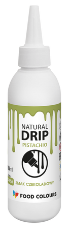 Polewa Natural Drip Pistachio 100 ml Zastygająca Pistacjowa Do Tortów