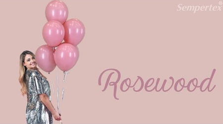 Balony lateksowe Sempertex Rosewood 60cm, 1szt.