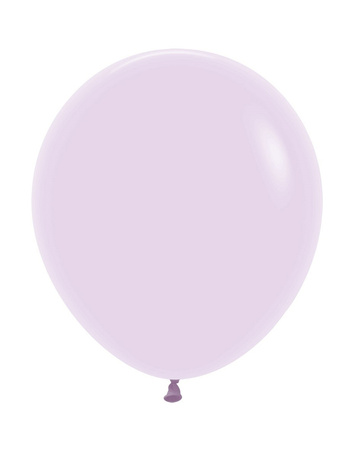Balony lateksowe Sempertex, Pastel Matte Lilac, 45cm, 1 szt