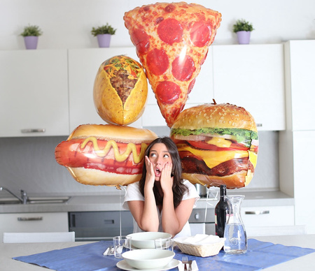Balon Foliowy Pizza Grabo, 86cm