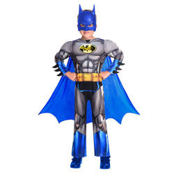 Strój, Kostium przebranie Batman niebieski Brave&Bold  10-12lat