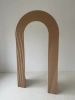 Ścianka dekoracyjna ryflowana łuk, Panel drewniany MDF