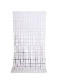 Kurtyna panelowa srebrna, 200x100 cm