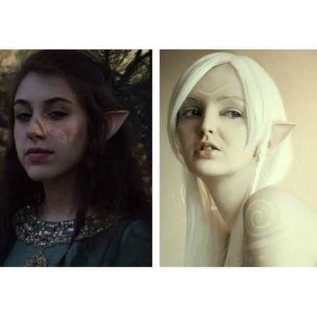 Uszy Elfa, trola, skrzata - zestaw