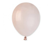 Balony lateksowe pastelowe jasny róż Shell, 12cm, 100 szt.