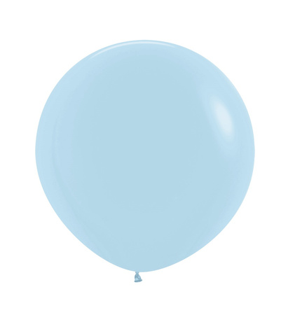 Balony lateksowe Sempertex, Pastel Matte Blue, 60cm, 1szt.