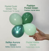 Balony lateksowe Sempertex  Pastel Dusk Green Tea 12cm, 50szt.