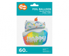 Balon urodzinowy Tort Happy Birthday 60cm