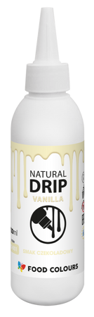 Polewa Natural Drip Vanilla 100 ml Zastygająca Do Tortów i Dekoracji