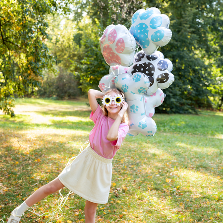 Balon foliowy Kostka dla psa 39 x 62 cm 2 szt