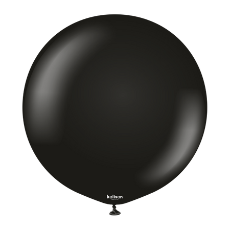 Balony lateksowe Black, czarne 91cm, 2 szt.