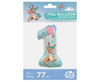 Balon Foliowy, Cyfra 1 Roczek, kangurek 77 cm