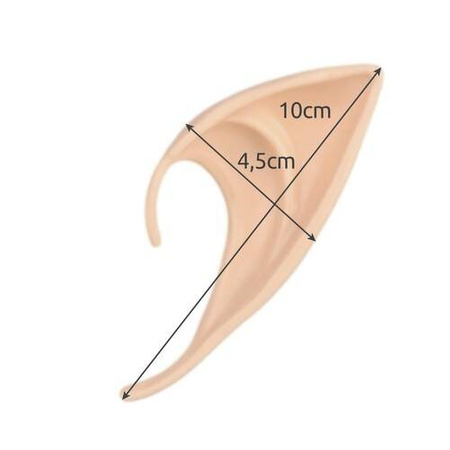 Uszy Elfa, trola, skrzata - zestaw