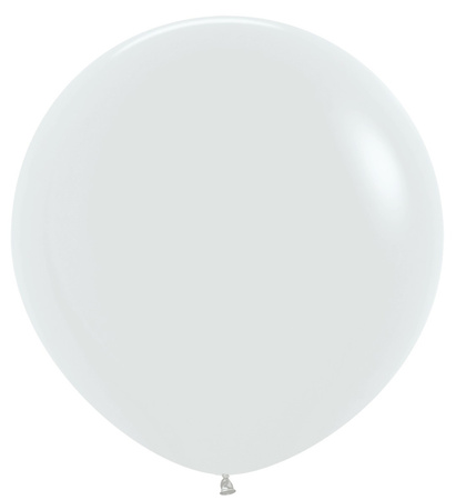 Balony lateksowe Sempertex, White, 91 cm, 2 szt.