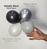 Balony lateksowe Sempertex Silk Oyster White, 60 cm, 1 szt.