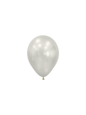 Balony lateksowe Sempertex Silk Oyster White, 12cm, 50szt.